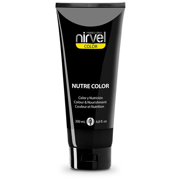 Nirvel, Nutre-Color Оттеночная гель-маска, ЧЕРНЫЙ, 200 мл, арт.6672