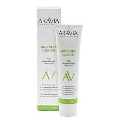 ARAVIA Laboratories А014, Увлажняющий гель с алоэ-вера Aloe Vera Aqua Gel, 100 мл