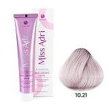 ADRICOCO, Крем-краска д/волос Miss Adri Elite Edition,10.21 Пл.блонд фиол.пепел, 100 мл, арт.7673072