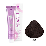 ADRICOCO, Крем-краска д/волос Miss Adri Elite Edition, 5.8 Светл.корич.шоколад, 100 мл, арт.7673225
